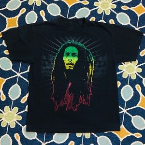 Bob Marley T-shirt Unisex Size Large 100% Cotton